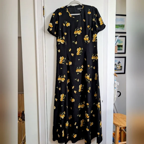 chinese dress ladies Ellen Tracy Floral Print Lounge Dress main image 0